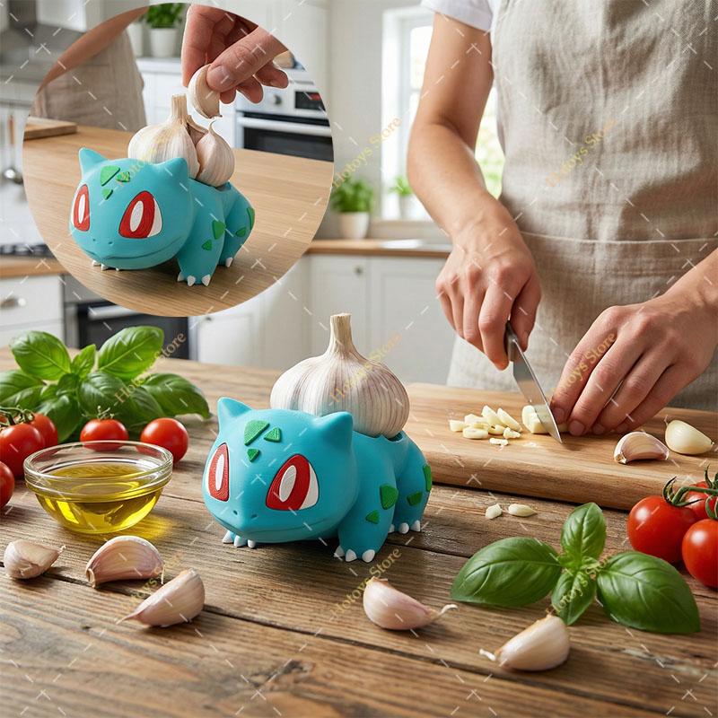 Funny Kitchen Gadgets Gifts - Pokemon Bulbasaur Model Toy 3D Printed