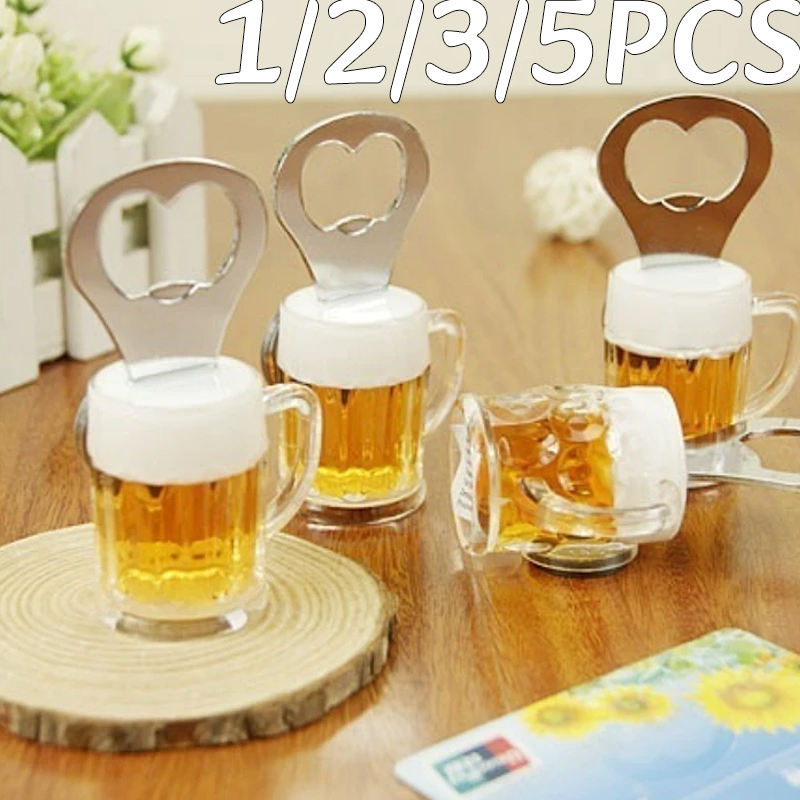 Funny Kitchen Gadgets Gifts - 1-5PC Creative Beer Glass Shaped Soda