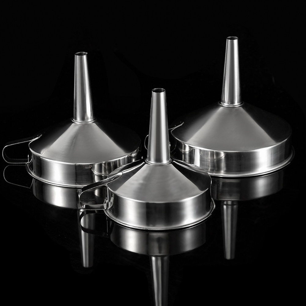 Kitchen Gadgets That Make Life Easier - 1Pc Stainless Steel Cooking Oil Funnel