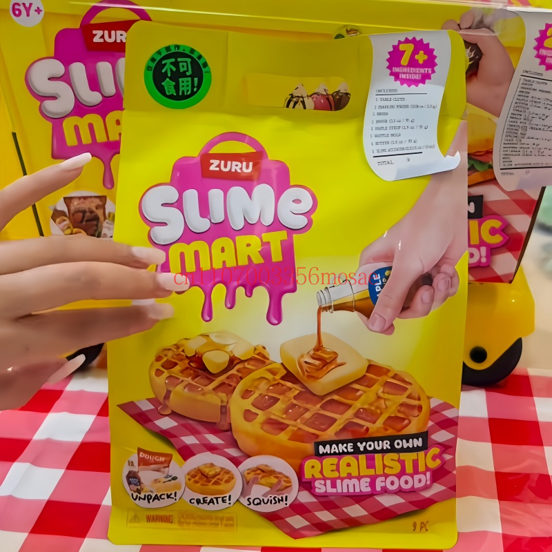 Kitchen Gadgets For Kids - ZURU Slime Mart Blind Box Hamburger