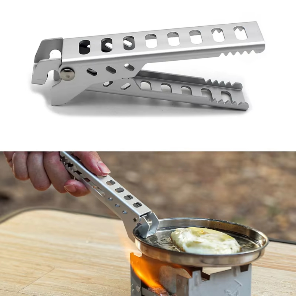 Kitchen Gadgets That Make Life Easier - Outdoor Aluminium Anti-hot Alloy Clip Bowl