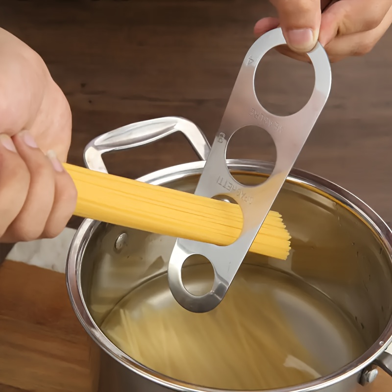 Pasta Measuring Tool - Stainless Steel 4-Hole Pasta Measuring Tool,Pasta
