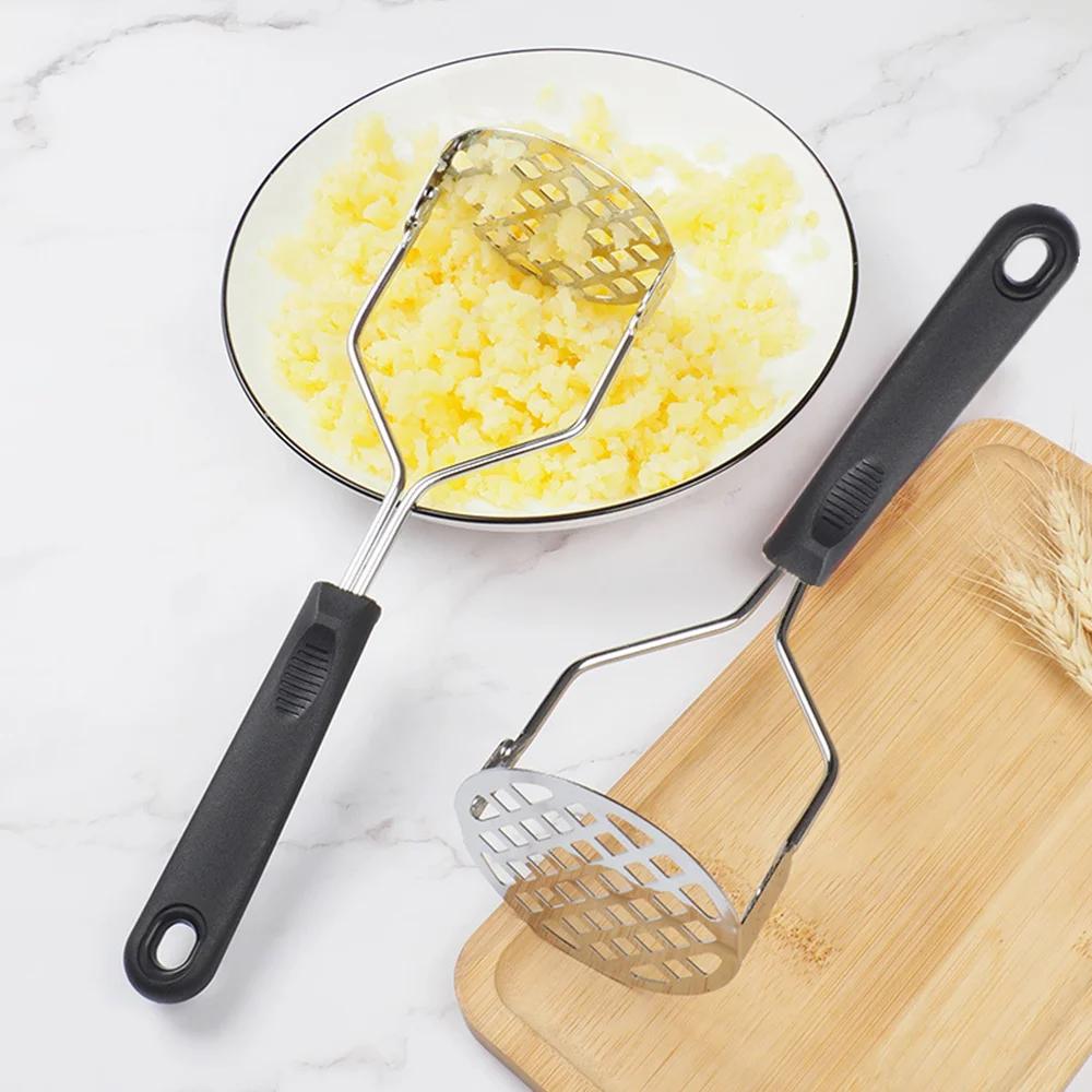 Kitchen Gadgets For Kids - Stainless Steel Potato Masher Manual Fruit