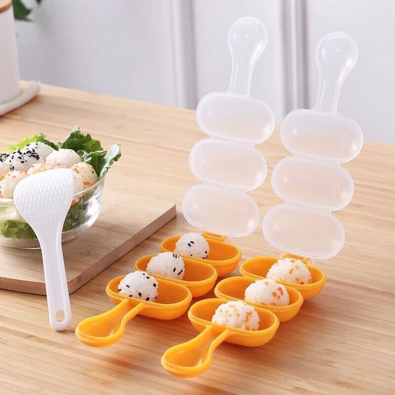 Kitchen Gadgets For Kids - DIY Rice Ball Shaker Mold PP