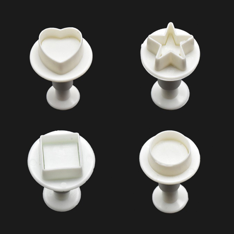 Kitchen Gadgets Baking - 12PCS/Set Spring Cookie Shaping Mold Heart