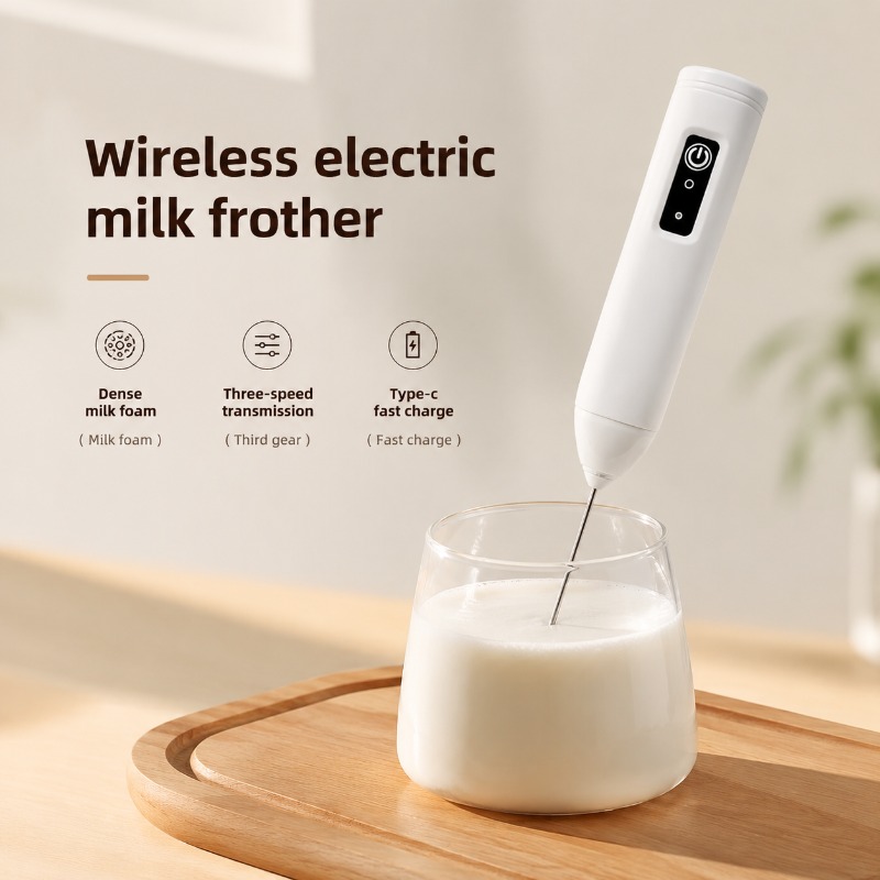 Quirky Kitchen Gadgets - Electric Milk Frother + Egg Beater