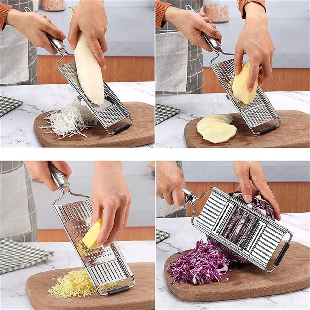 Cheese Grater Box - Professional Handheld Food Grater Set 4