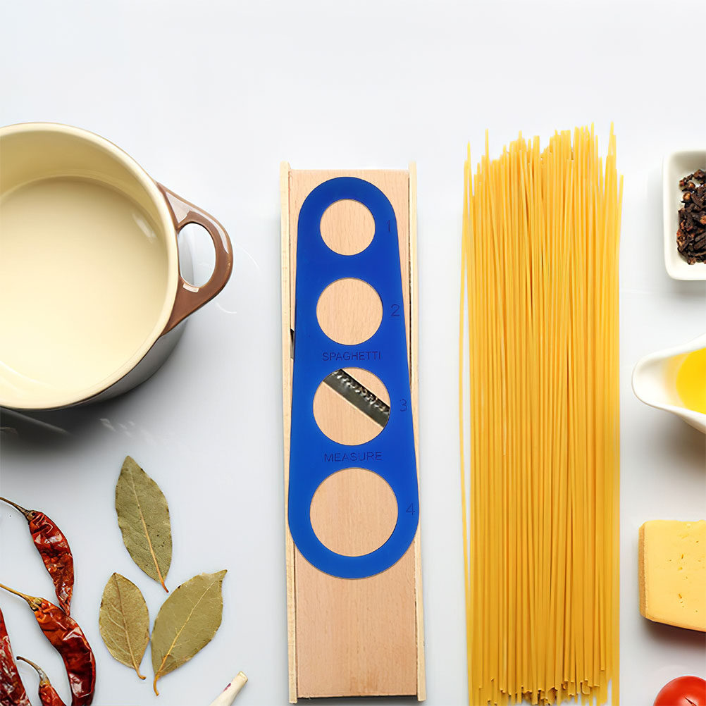 Pasta Measuring Tool - 2Pcs Stainless Steel Four Hole Spaghetti