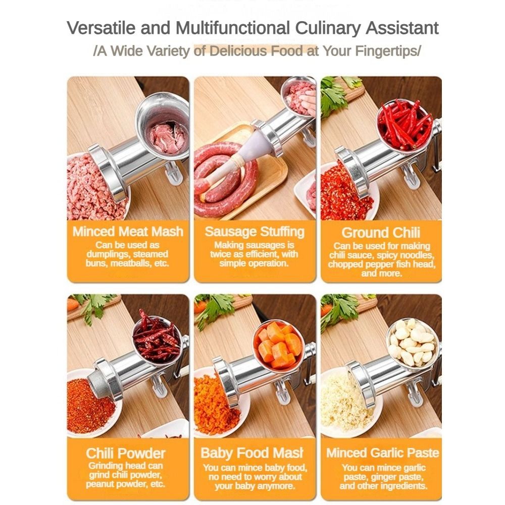 Space-Saving Manual Meat Grind - đánh giá và giá Kitchen Gadgets Mixer