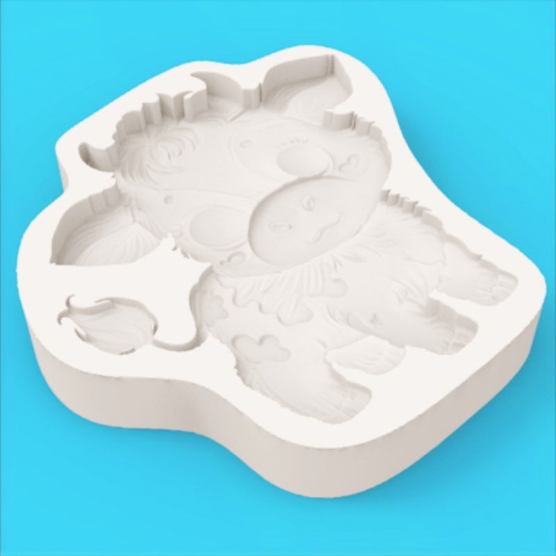 Cute Cow-Shaped Mold Cartoon C - đánh giá và giá Silicone Mold Baking
