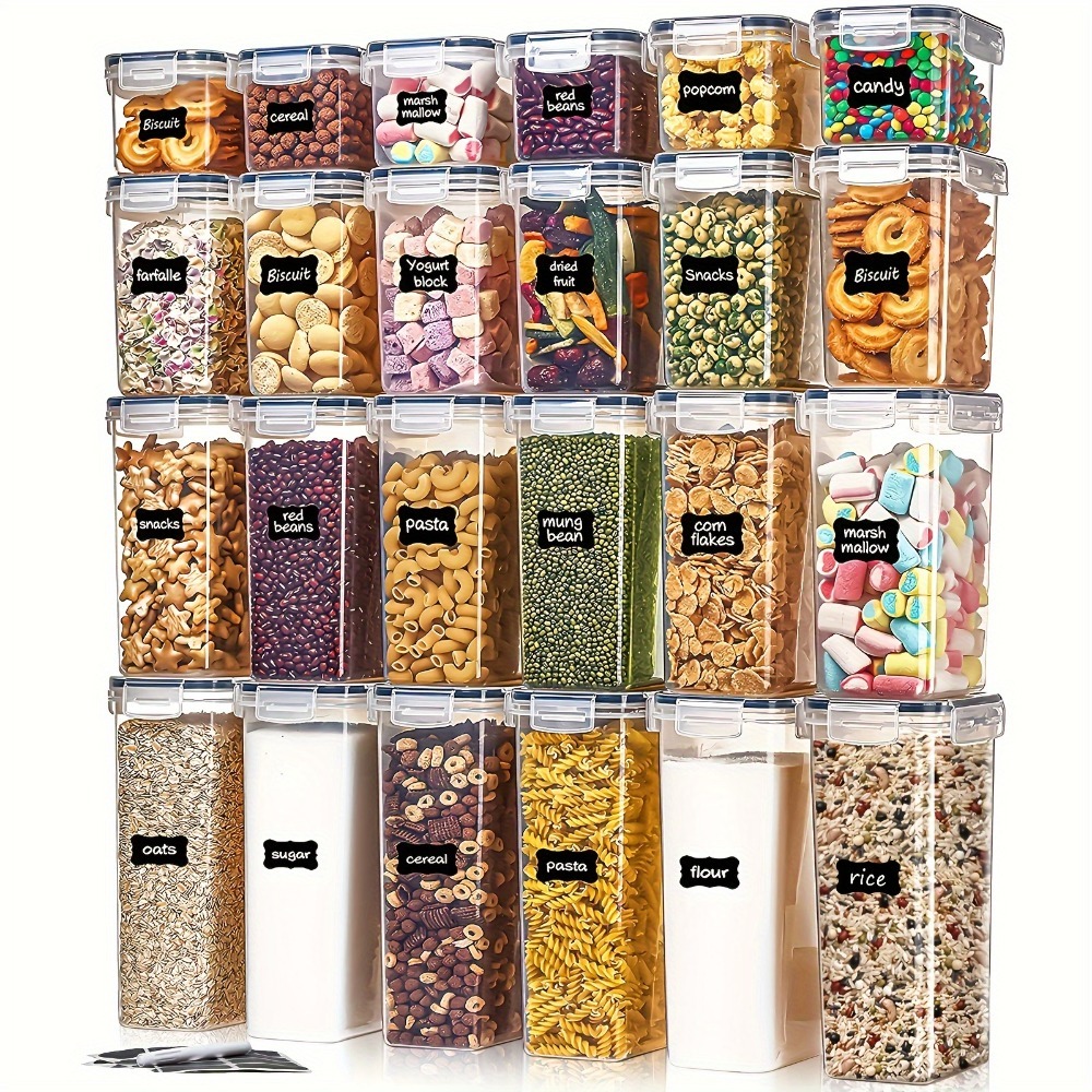 24Pcs Food Storage Containers  - đánh giá và giá Kitchen Gadgets That Make Life Easier