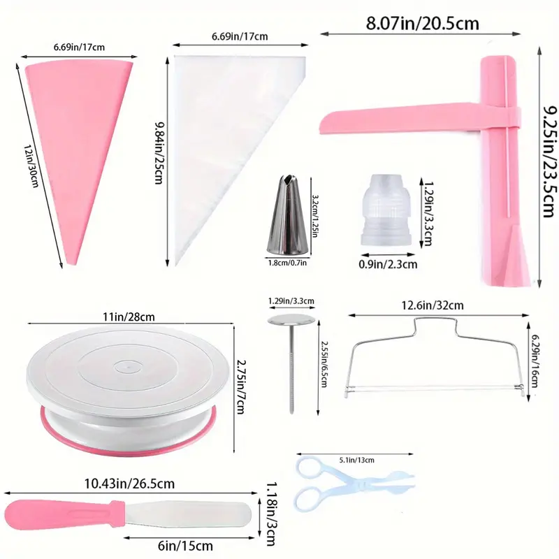 200PCS Ultimate Cake Turntable - đánh giá và giá Cake Decorating Turntable