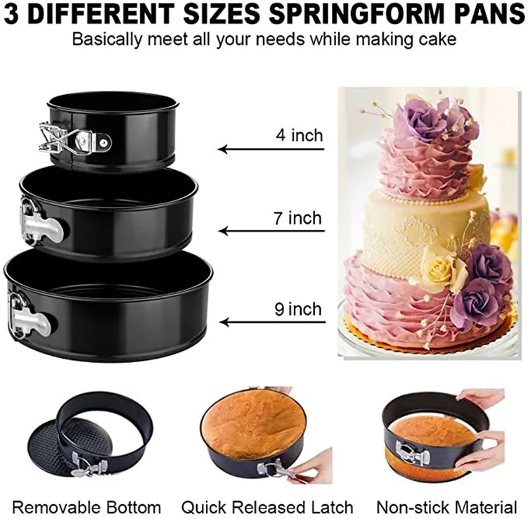 Hot sale 407Pcs Baking Tool Se - đánh giá và giá Cake Decorating Turntable