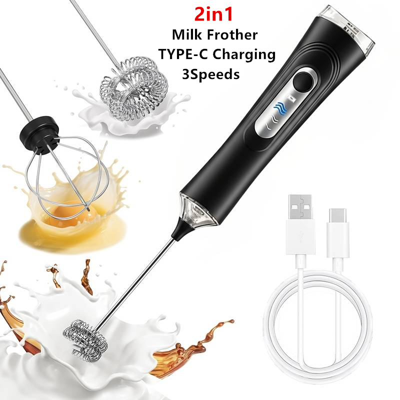 Electric Milk Frother Foamer + - đánh giá và giá Quirky Kitchen Gadgets