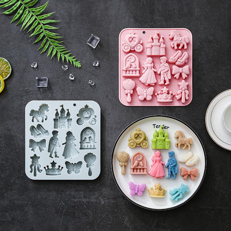 12 Cavity Prince, Princess Sil - đánh giá và giá Silicone Mold Baking