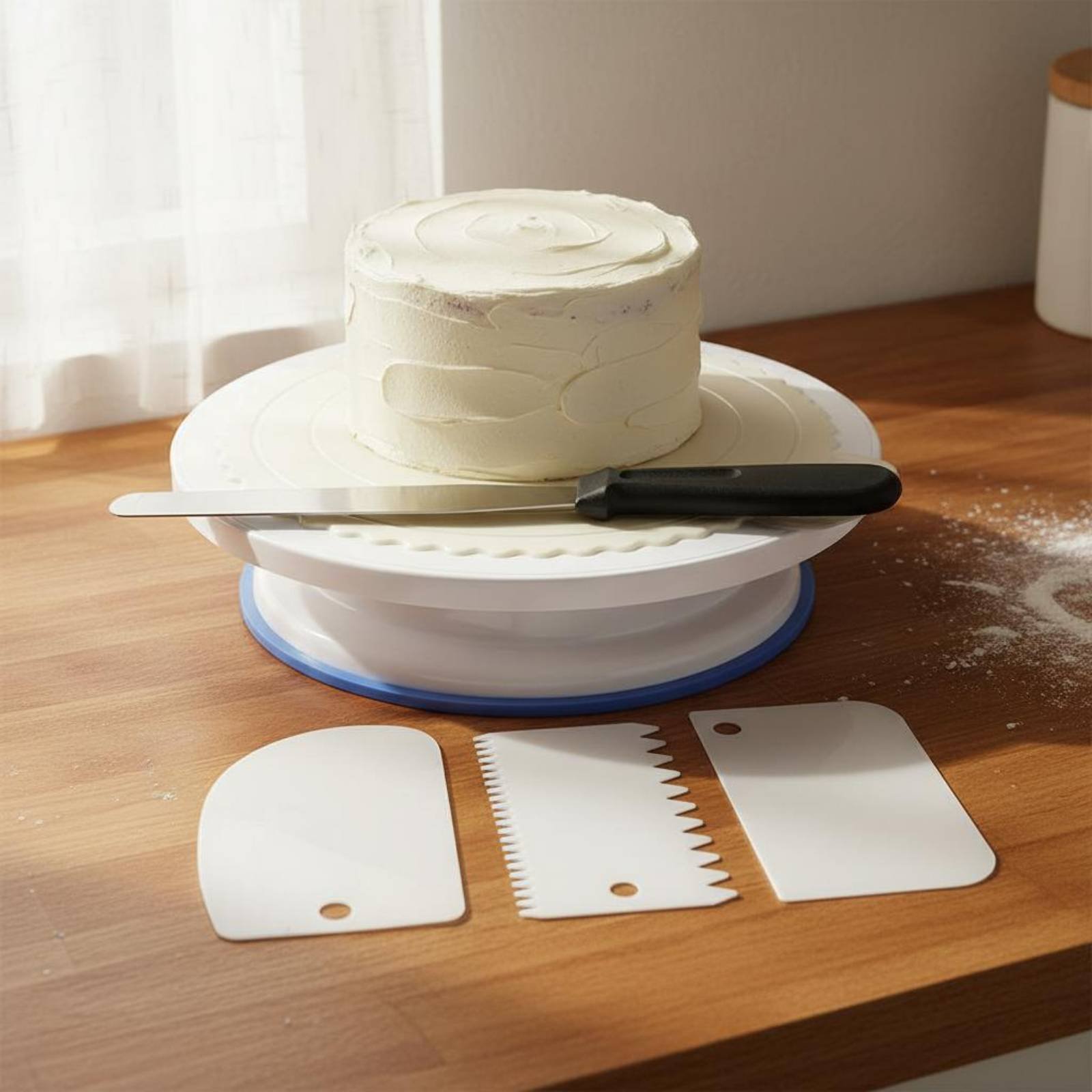Cake Turntable and Decorating  - đánh giá và giá Cake Decorating Turntable