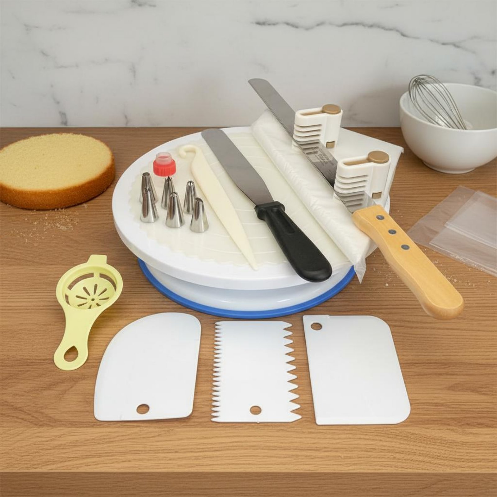 Cake Turntable and Decorating  - đánh giá và giá Cake Decorating Turntable
