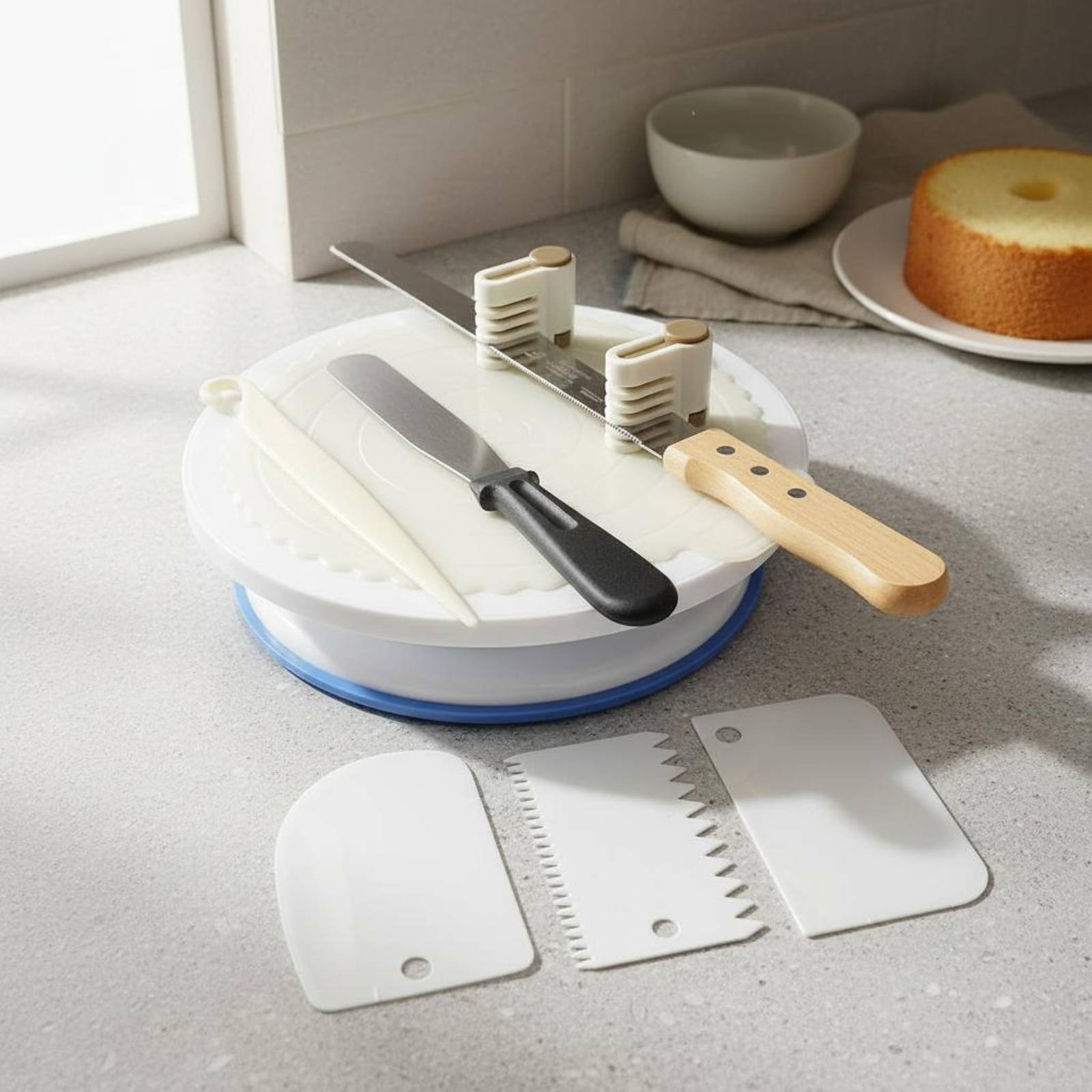 Cake Turntable and Decorating  - đánh giá và giá Cake Decorating Turntable