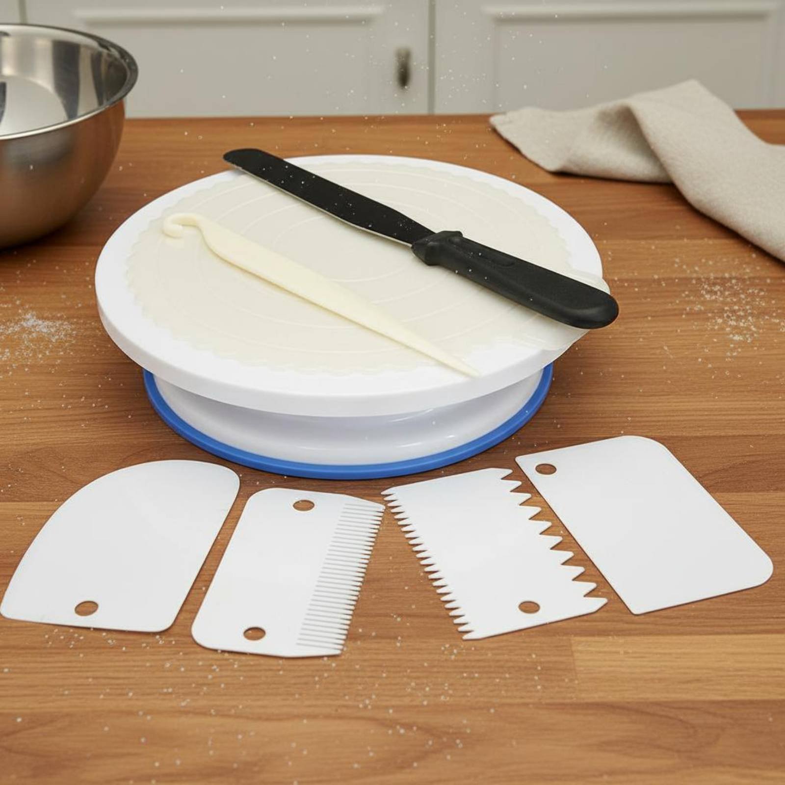 Cake Turntable and Decorating  - đánh giá và giá Cake Decorating Turntable