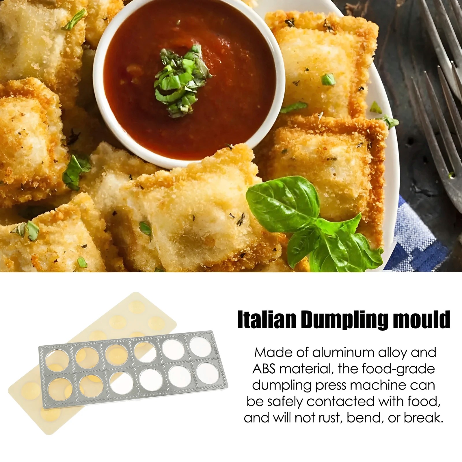 Dumpling Mold 12 Holes Ravioli - đánh giá và giá Kitchen Gadgets That Make Life Easier