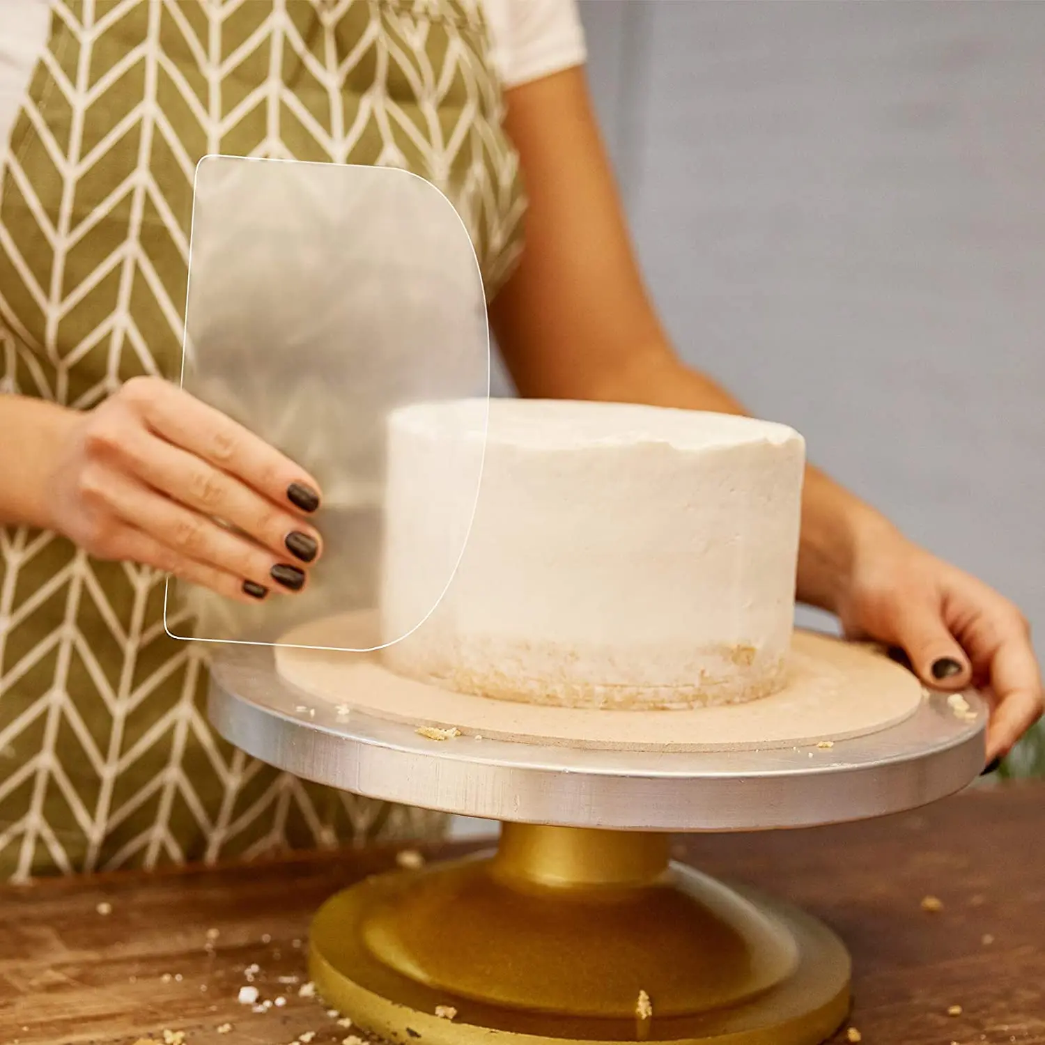 Tự Làm Bánh Dẻo Mềm Cạp Fondan - đánh giá và giá Cake Decorating Turntable