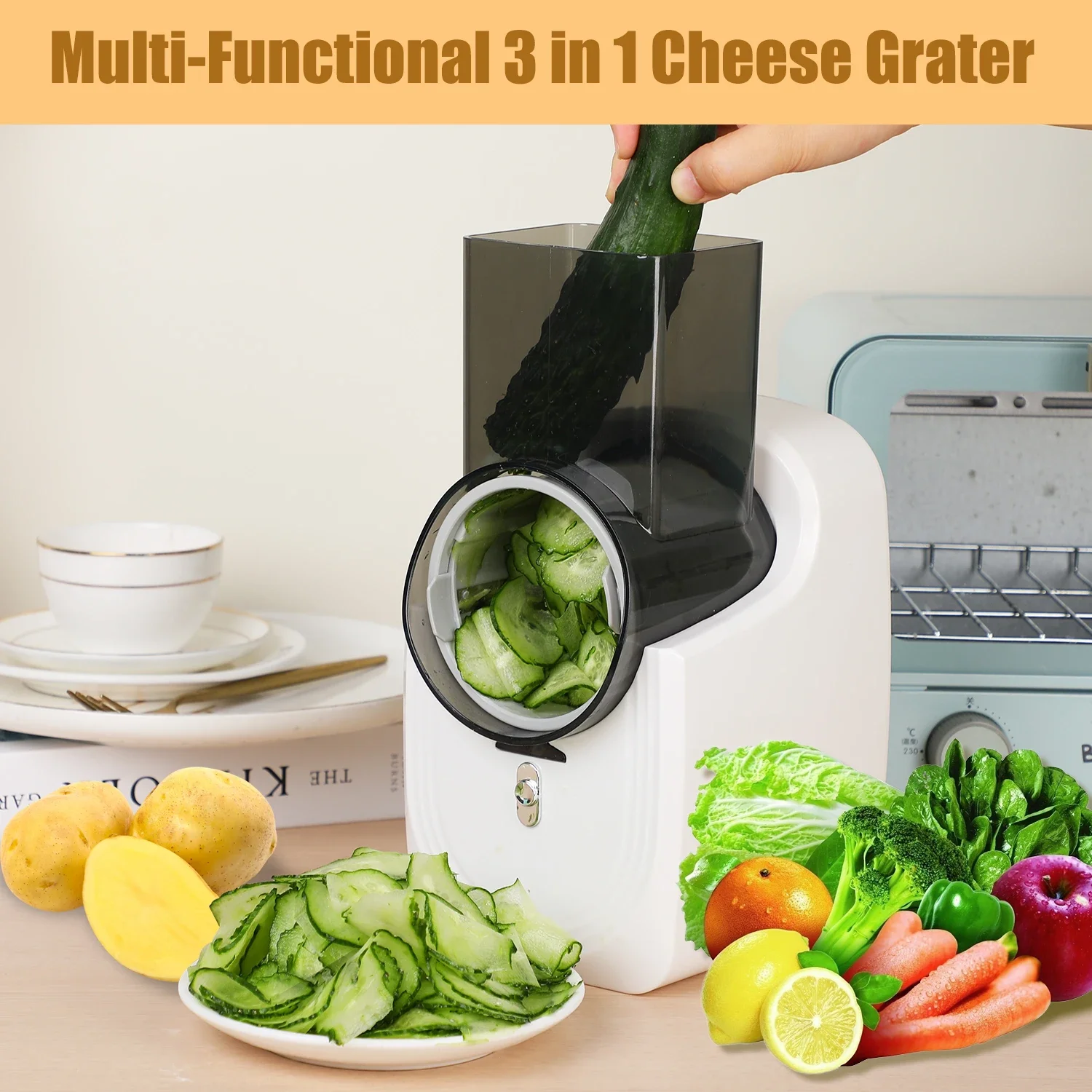 Electric Cheese Grater Electri - đánh giá và giá Cheese Grater Box