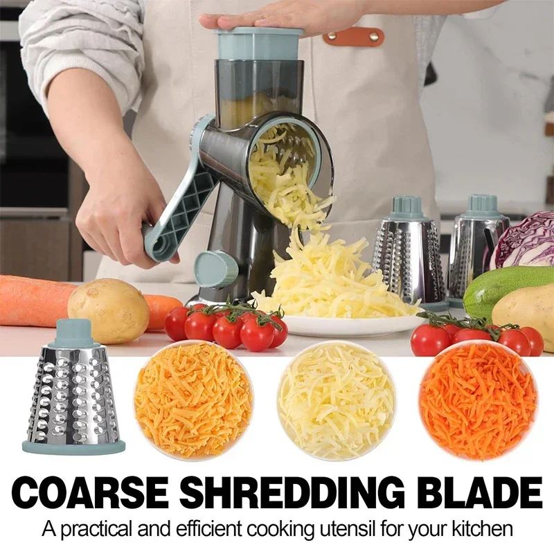 2025 3-in-1 Rotary Cheese Grat - đánh giá và giá Cheese Grater Box