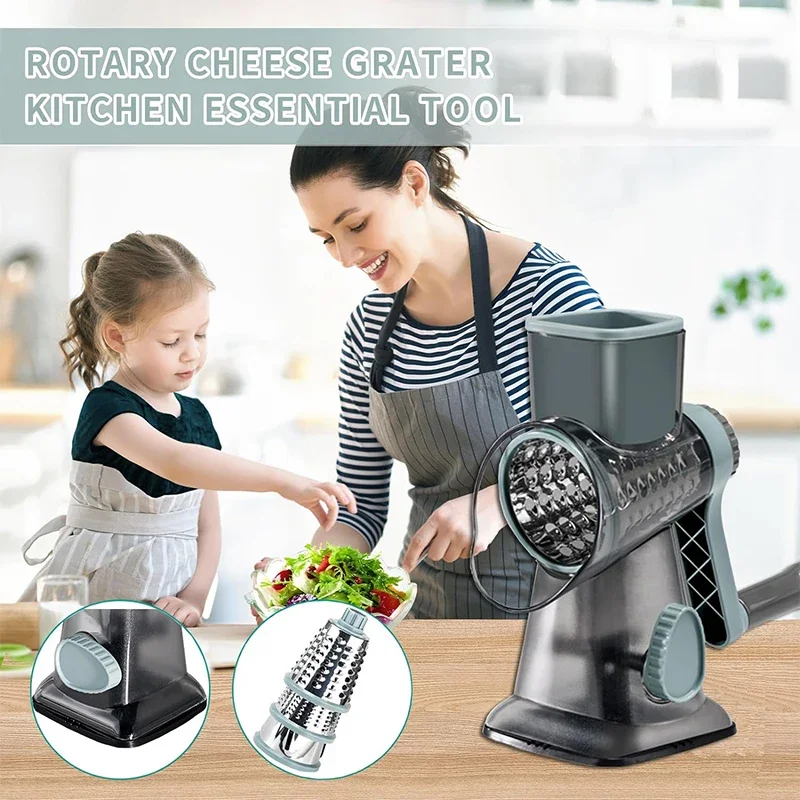 2025 3-in-1 Rotary Cheese Grat - đánh giá và giá Cheese Grater Box