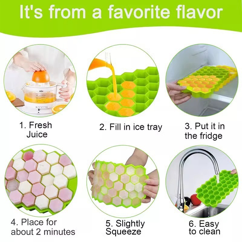 37 Grids Silicone Ice Grid Bal - đánh giá và giá Kitchen Gadgets Baking