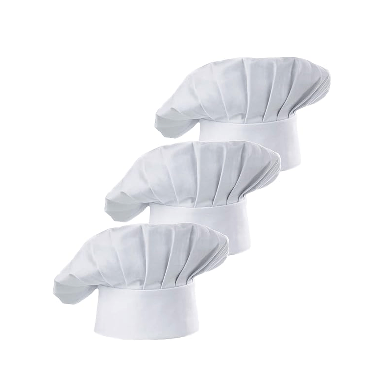 3pcs Chef Hat Adult Adjustable - đánh giá và giá Kitchen Gadgets That Make Life Easier