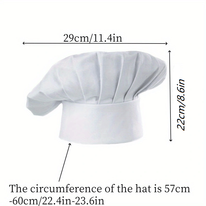 3pcs Chef Hat Adult Adjustable - đánh giá và giá Kitchen Gadgets That Make Life Easier