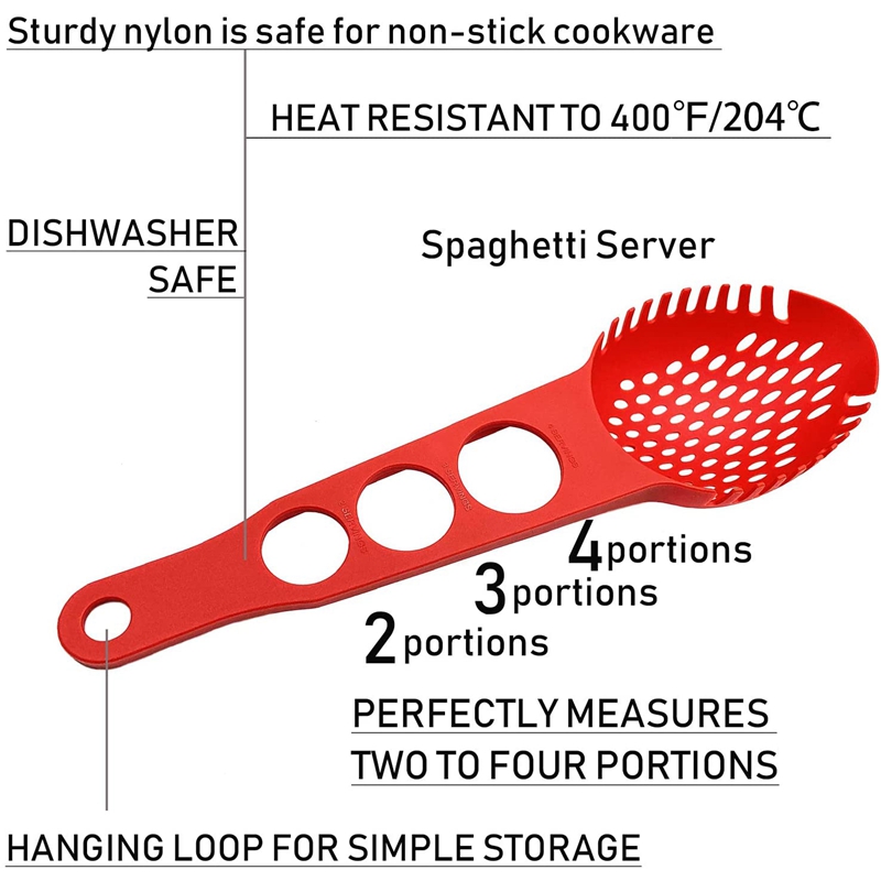 WSFS! Nylon Spaghetti Server N - đánh giá và giá Pasta Measuring Tool