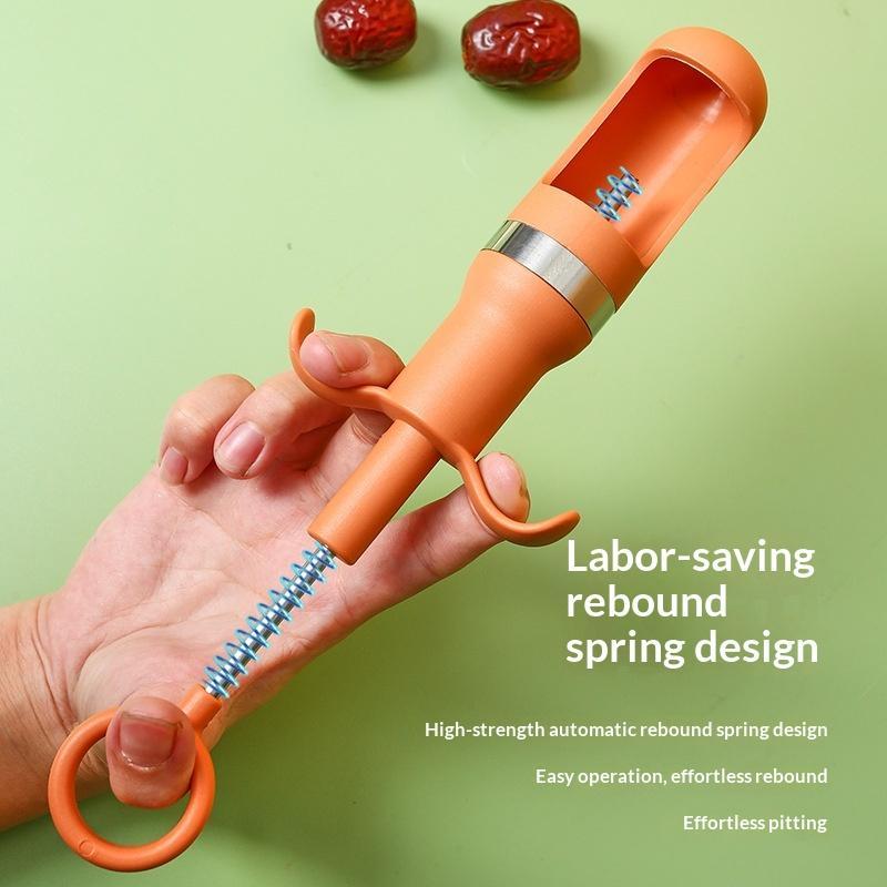 One-Second Cherry Pitter Stain - đánh giá và giá Kitchen Gadgets Baking