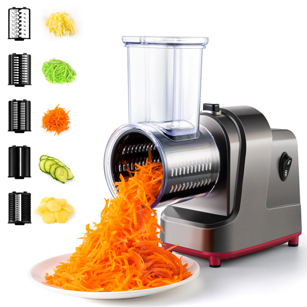 LMETJMA 250W 5 in 1 Electric V - đánh giá và giá Cheese Grater Box