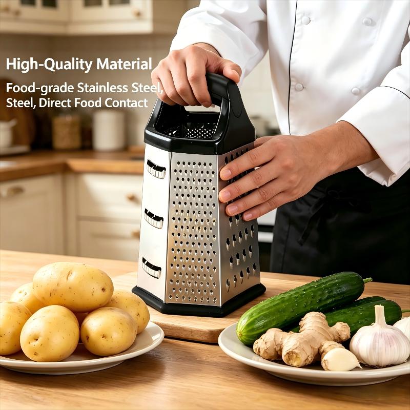 6 Sided Stainless Steel Box Gr - đánh giá và giá Cheese Grater Box