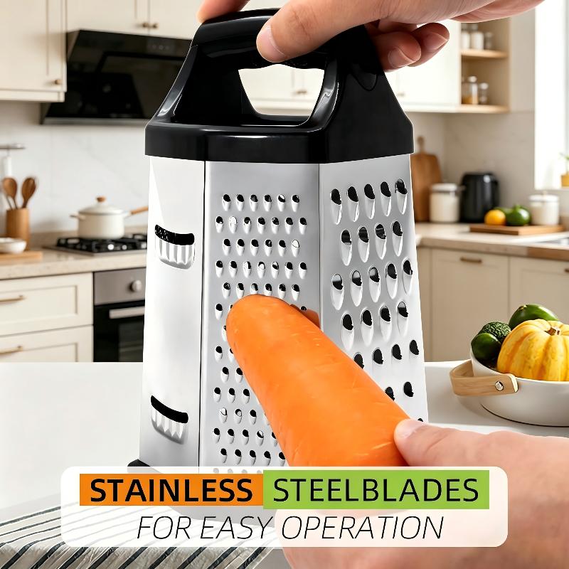 6 Sided Stainless Steel Box Gr - đánh giá và giá Cheese Grater Box
