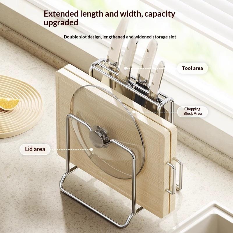 Kitchen Knife Organizer Rack W - đánh giá và giá Kitchen Gadgets And Utensils
