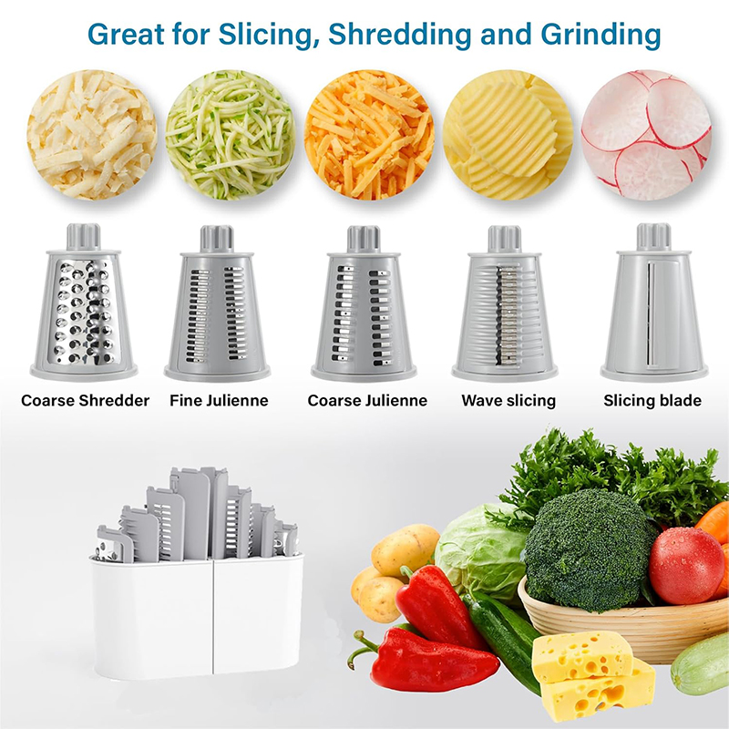 LMETJMA 5 in 1 Rotary Cheese G - đánh giá và giá Cheese Grater Box