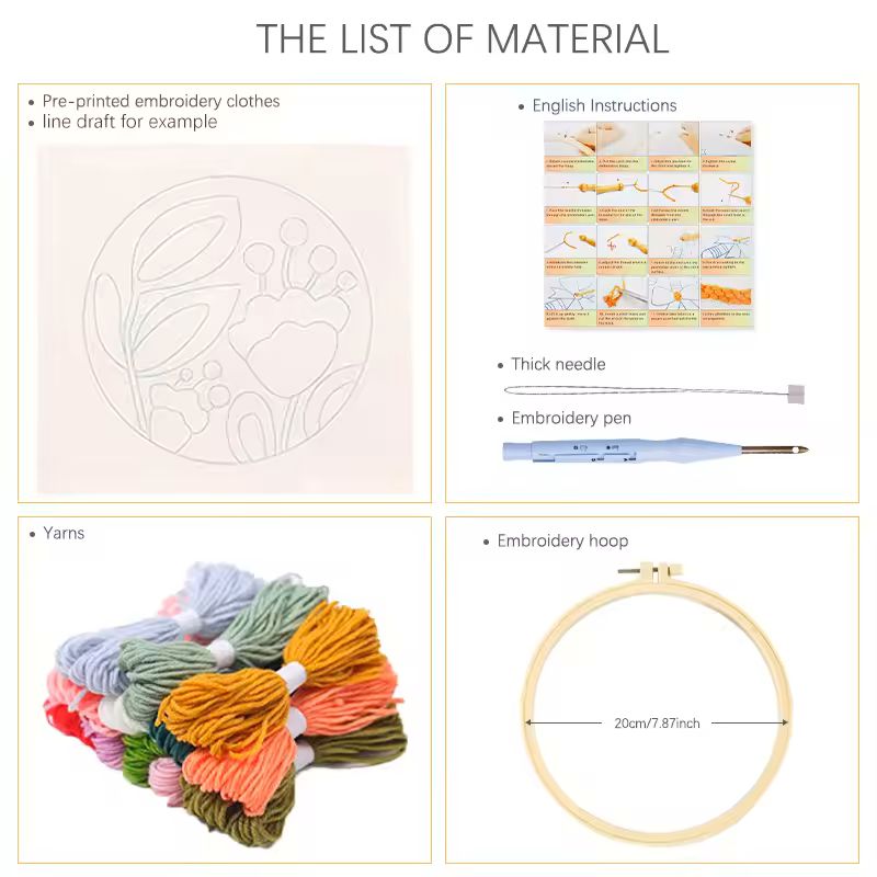 DIY Punch Needle Kits Cute Ani - đánh giá và giá Kitchen Gadgets Crossword