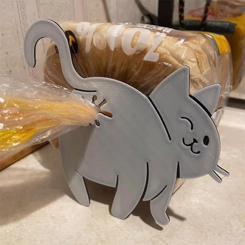 2pcs Funny Cat Butt Bag Clip,  - đánh giá và giá Funny Kitchen Gadgets Gifts