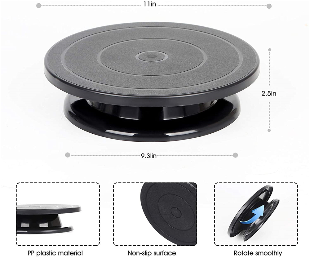 6pcs Cake Turntable with 2 Fro - đánh giá và giá Cake Decorating Turntable