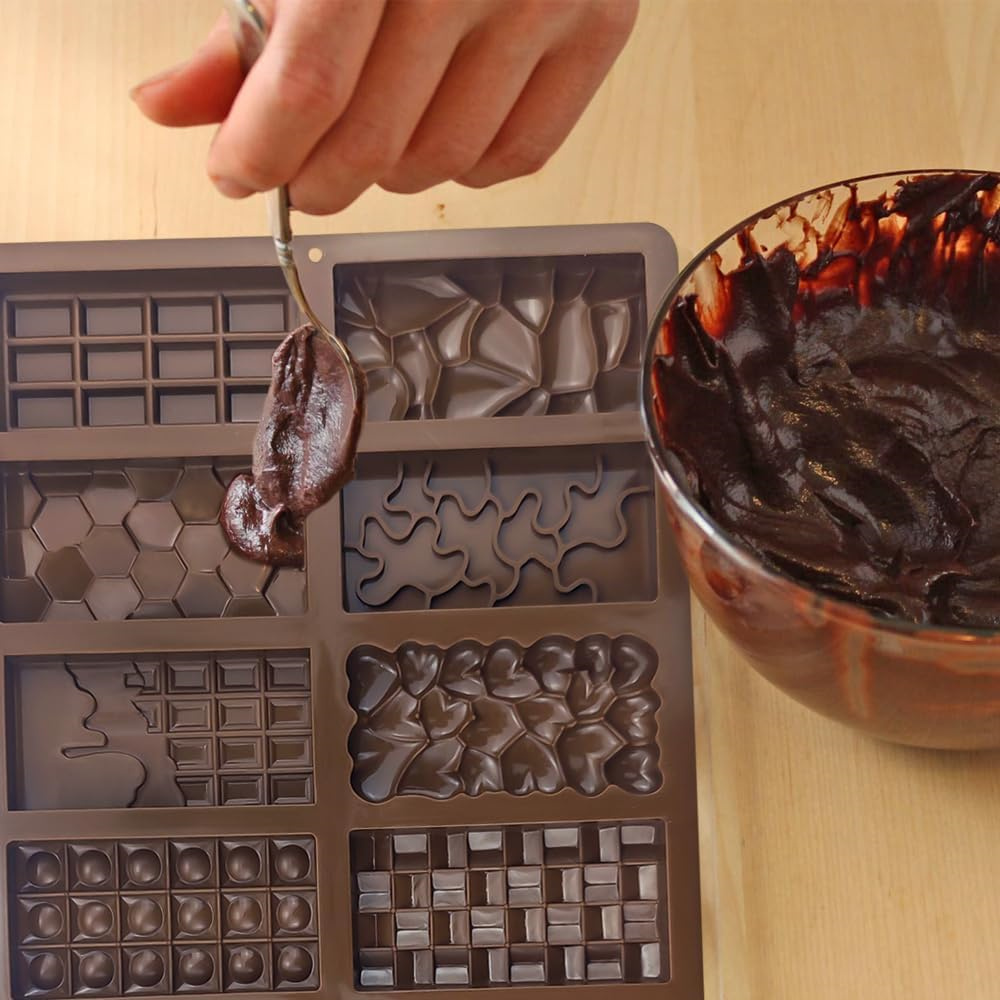 12 In 1 Chocolate Molds Dubai  - đánh giá và giá Silicone Mold Baking