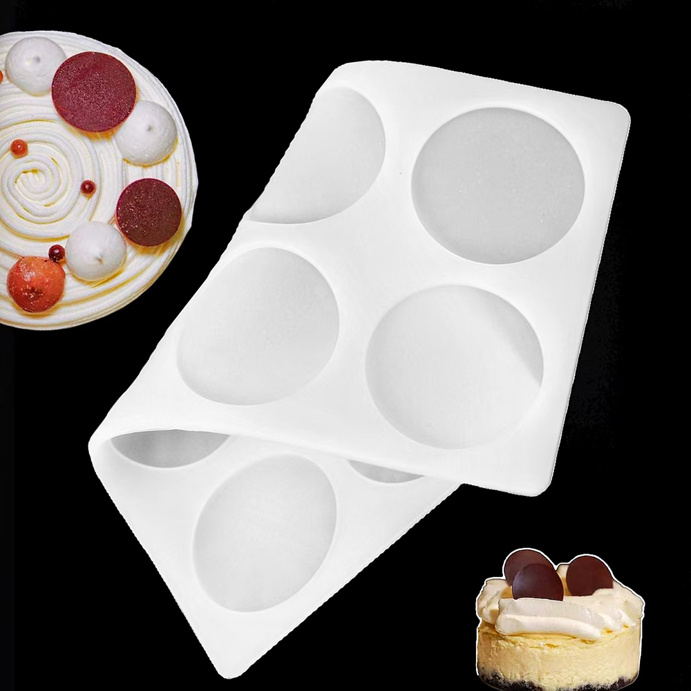 8-cavity cylindrical sugar fli - đánh giá và giá Silicone Mold Baking