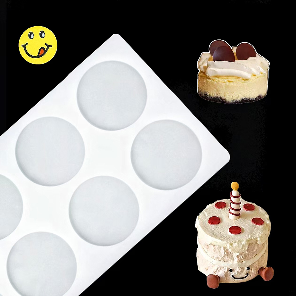 8-cavity cylindrical sugar fli - đánh giá và giá Silicone Mold Baking