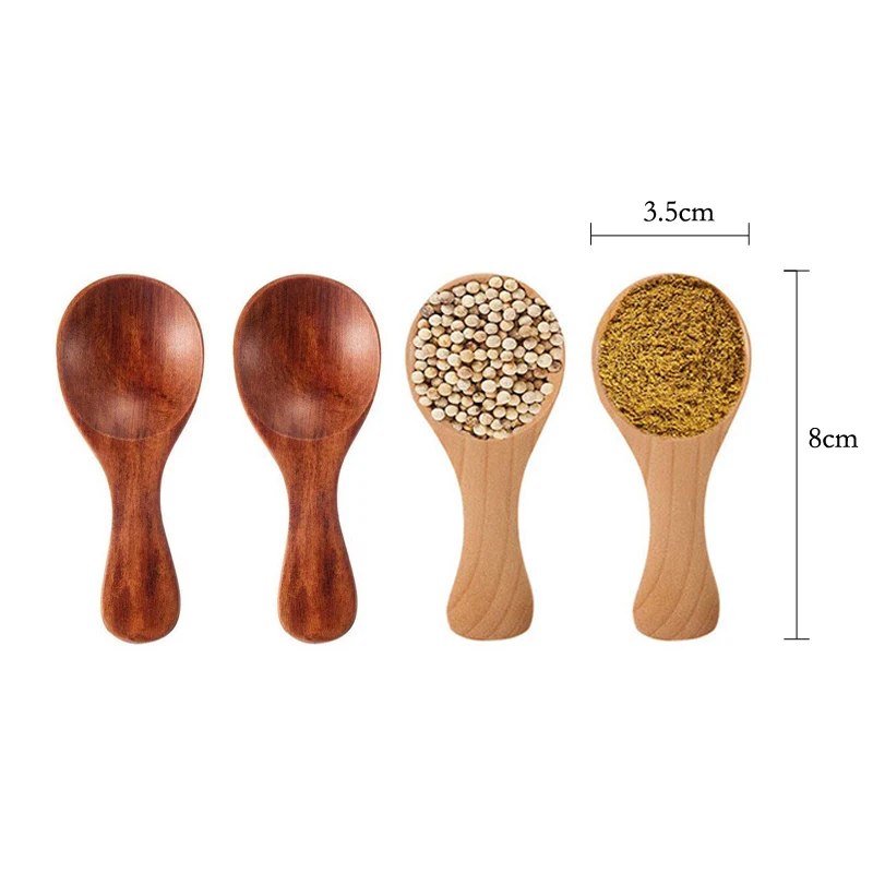 4 Mini Thìa Gỗ Nhỏ Đựng Gia Vị - đánh giá và giá Kitchen Gadgets For Kids