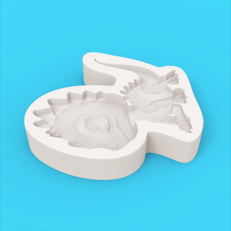 【Cute Little Dinosaur Silicone - đánh giá và giá Silicone Mold Baking