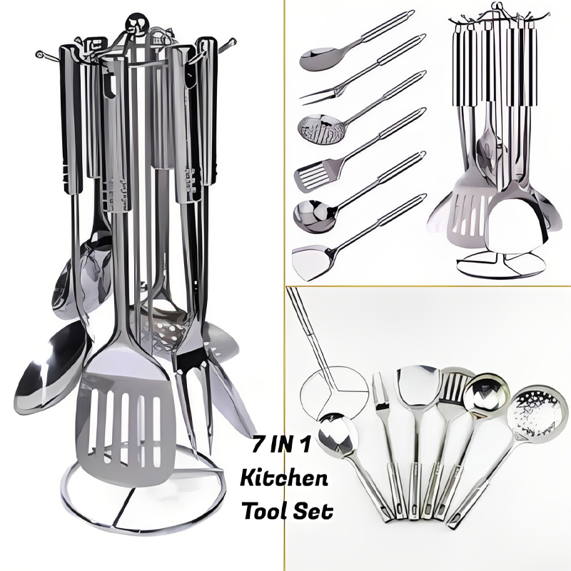 New Sale 7in1 Stainless Steel  - đánh giá và giá Kitchen Gadgets And Utensils