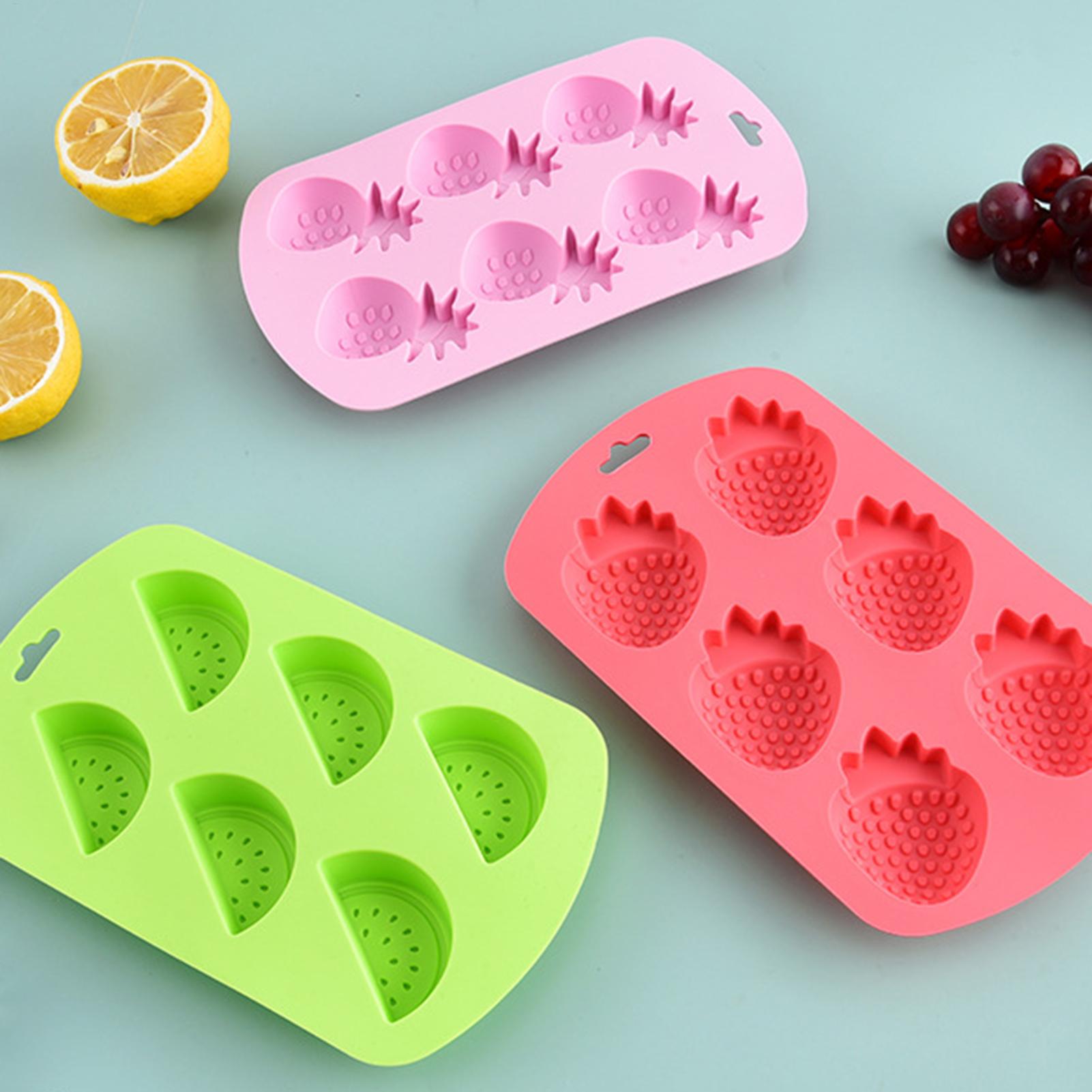6 Cavity Fruit Shaped Silicone - đánh giá và giá Silicone Mold Baking