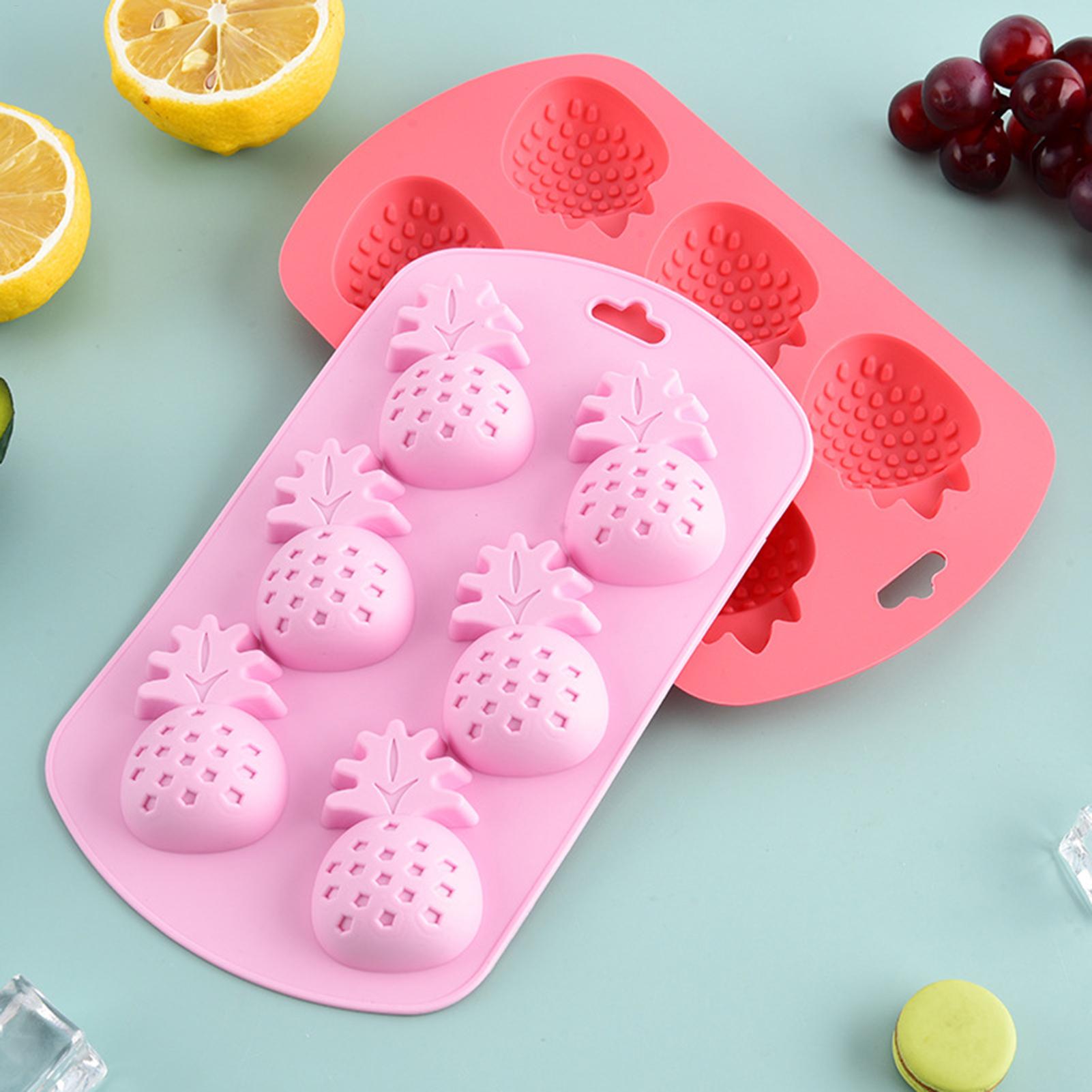 6 Cavity Fruit Shaped Silicone - đánh giá và giá Silicone Mold Baking