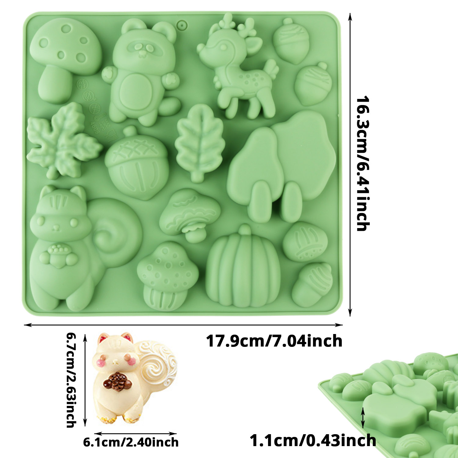 1 Silicone Cake Mold in the Sh - đánh giá và giá Silicone Mold Baking
